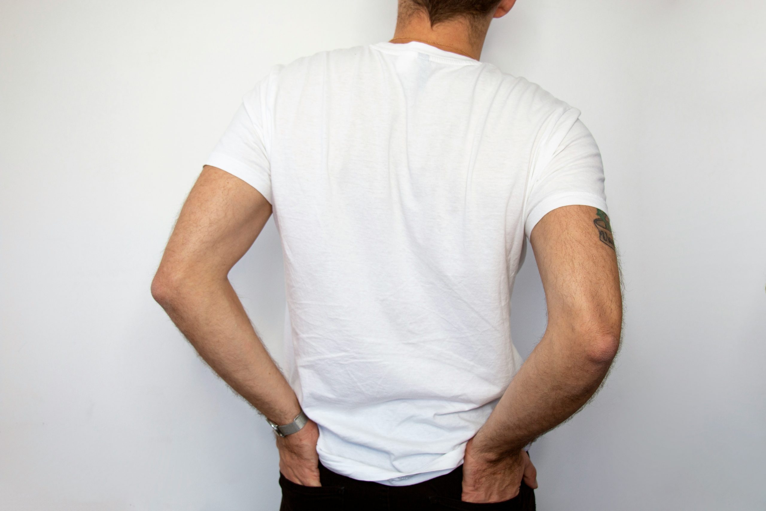 White T-shirt - export quality - Image 3