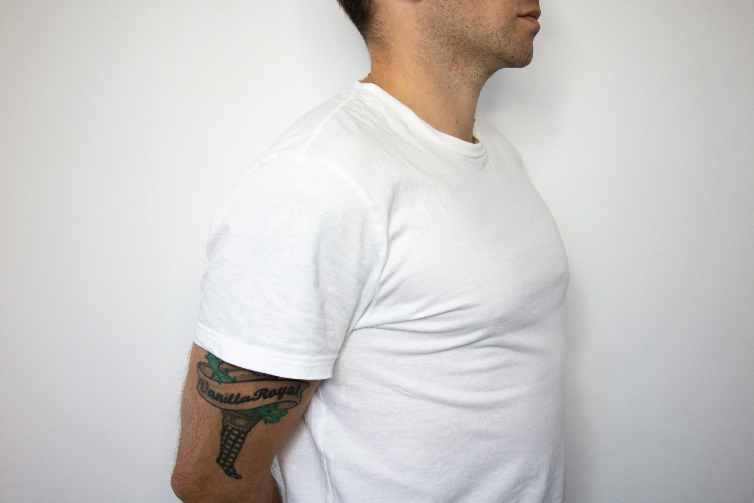 White T-shirt - export quality - Image 4
