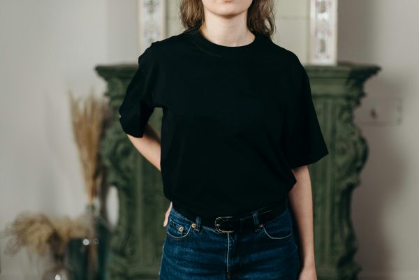 Black T-Shirt - export quality