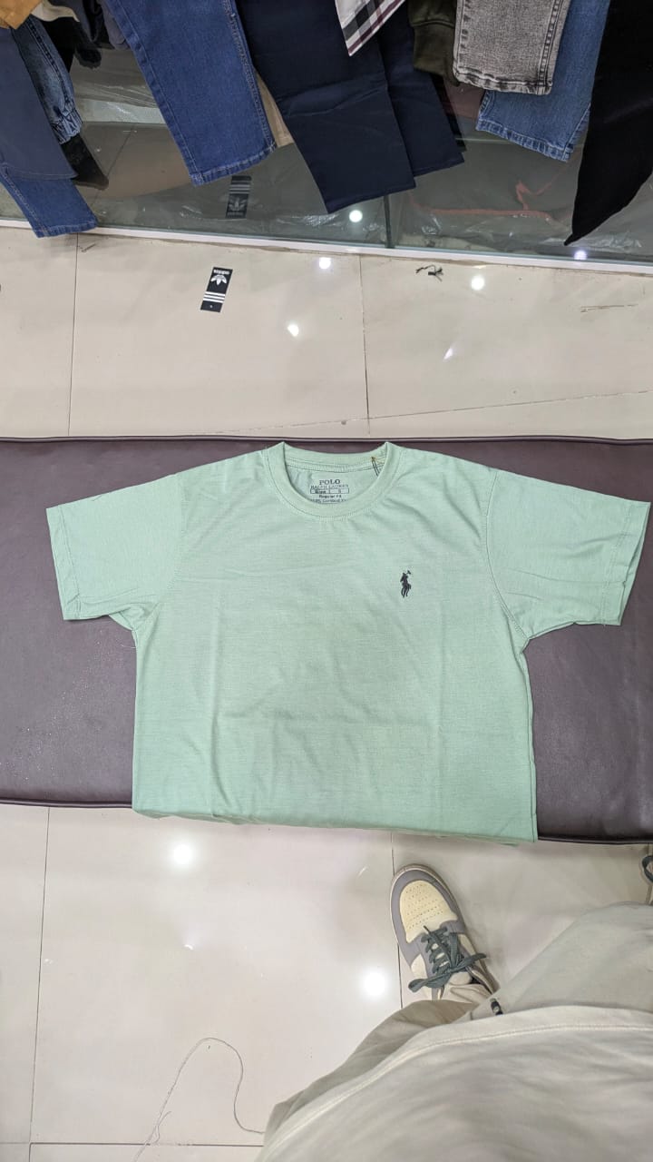 Men's Light Green Graphic T-Shirt - Image 4